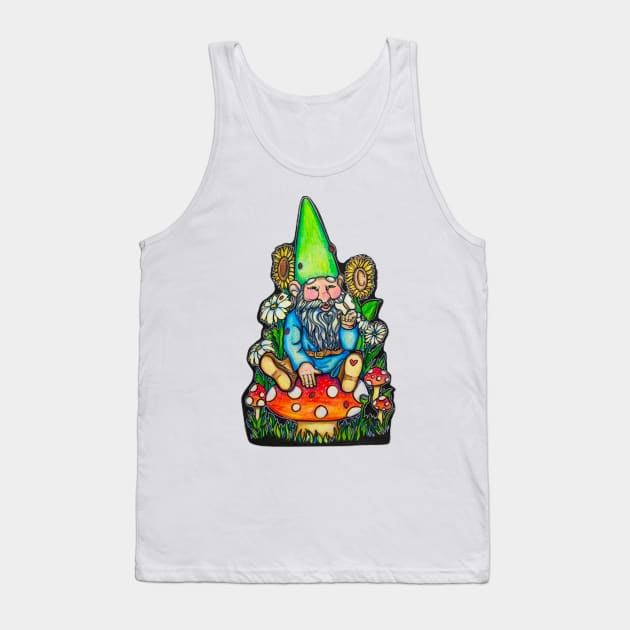 Gnome Tank Top by amorawic3